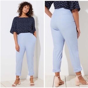 Loft Ankle Cropped pants